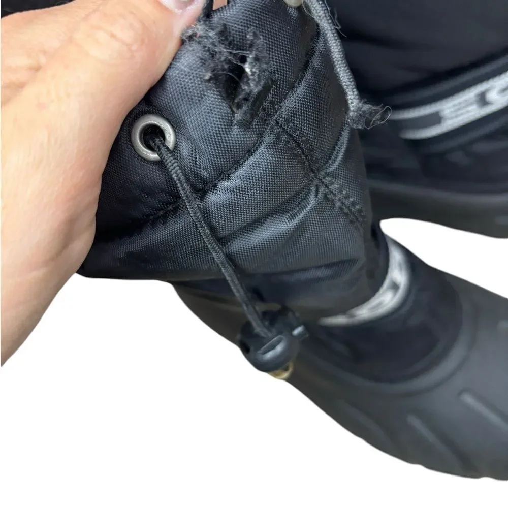 Sorel Flurry Waterproof Insulated Winter Boots Black Size 6
